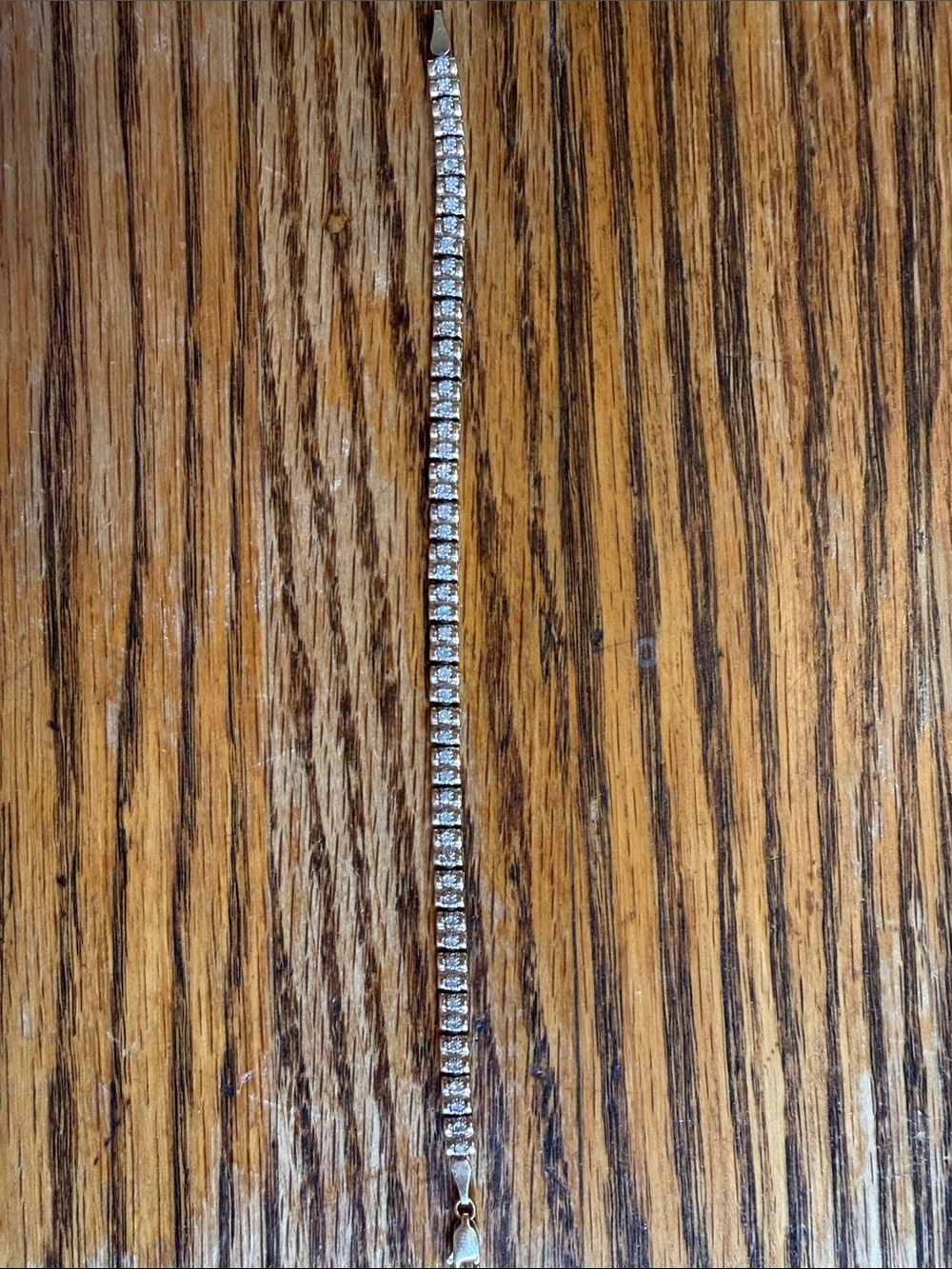 10k Gold Diamond Tennis Bracelet
